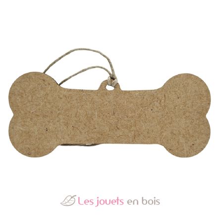 Adorno hueso de madera personalizable VI-HU10 Vintiun 2