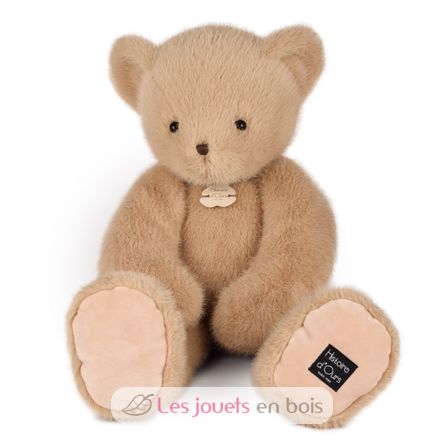 Osito de peluche miel almendra 60 cm HO3390 Histoire d'Ours 1