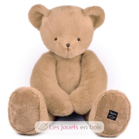 Osito de peluche miel almendra 80 cm HO3394 Histoire d'Ours 1