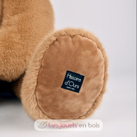 Osito de peluche praliné cacahuete 80 cm HO3393 Histoire d'Ours 6