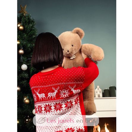 Osito de peluche praliné cacahuete 80 cm HO3393 Histoire d'Ours 4
