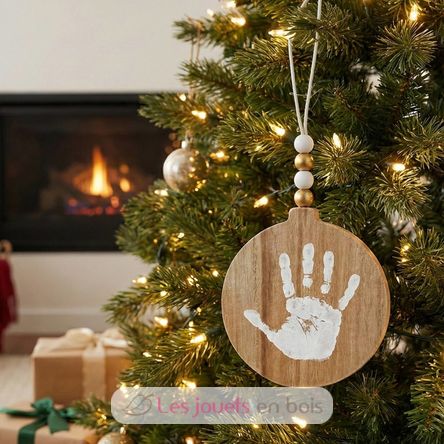 Decoración navideña de madera con huella PA2700 Vintiun 2