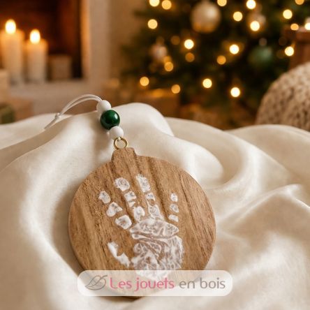 Decoración navideña de madera con huella PA2700 Vintiun 3