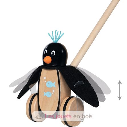 Pingüino Pablo para empujar GK54840 Goki 3