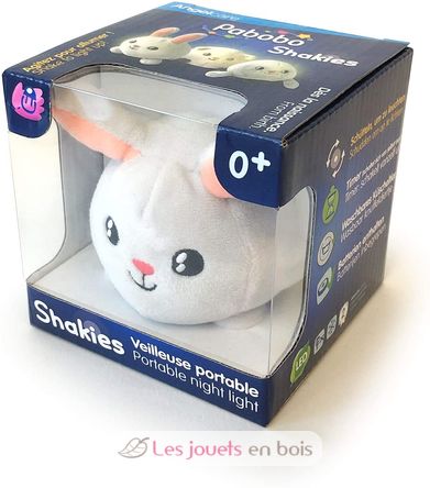 Peluche luminoso Shakies Rabbit PBB-SHAKIES-RABBIT Pabobo 4