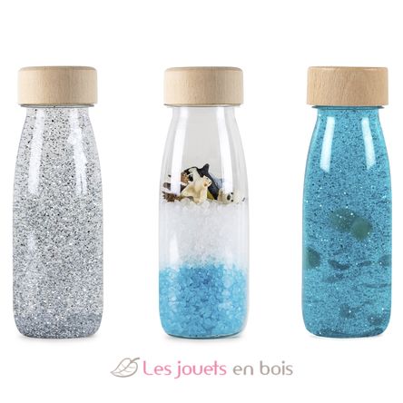 3 Botellas sensoriales Ice PB85772 Petit Boum 1