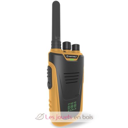 Kidytalk Walkie Talkies naranja verde KW-KIDYTALK-GO Kidywolf 3