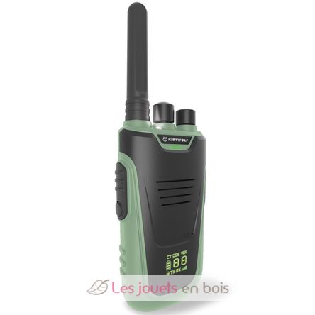 Kidytalk Walkie Talkies naranja verde KW-KIDYTALK-GO Kidywolf 2