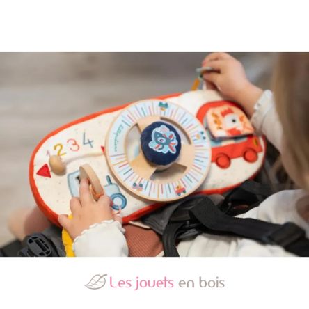 Panel de actividades Coche LL83526 Lilliputiens 2