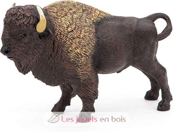 Figura de bisonte americano PA50119-3367 Papo 4