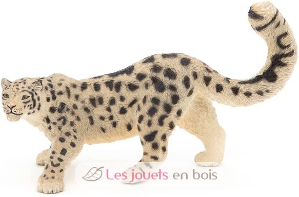 Estatuilla de leopardo de las nieves PA50160-3925 Papo 10