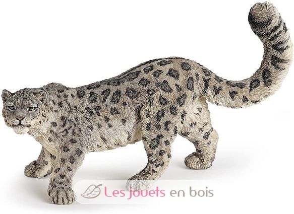 Estatuilla de leopardo de las nieves PA50160-3925 Papo 4