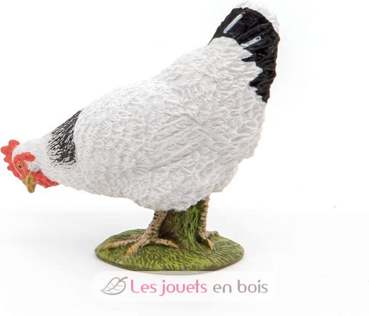 Figura Gallina Blanca Picoteando PA51160-3621 Papo 5