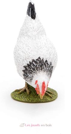 Figura Gallina Blanca Picoteando PA51160-3621 Papo 2