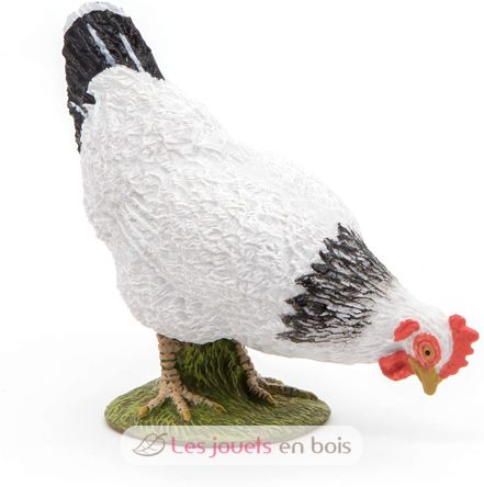 Figura Gallina Blanca Picoteando PA51160-3621 Papo 1