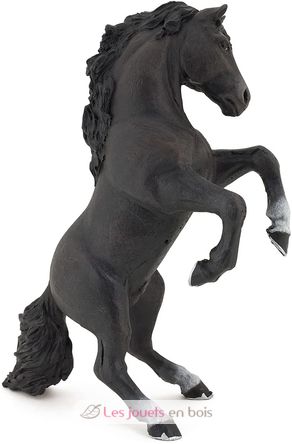 Figura del caballo rampante negro PA51522-2923 Papo 6