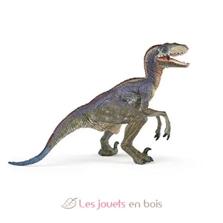 Figura de Velociraptor azul PA55053 Papo 1