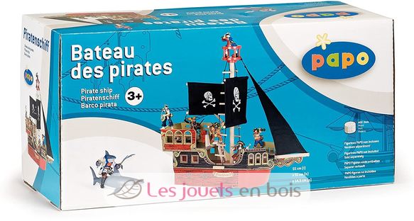 Bateau Pirate Barba Negra PA9079-856 Papo 3