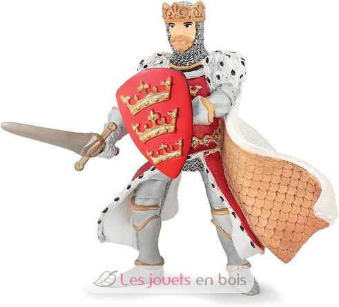 Figura del rey Arthur PA39950 Papo 1