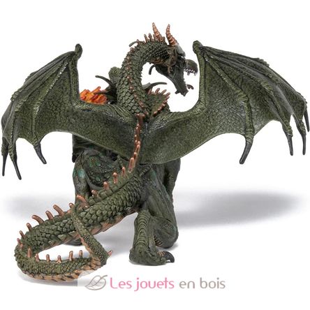 Figura de dragón de dos cabezas PA36019 Papo 4