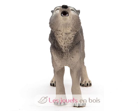 Figura de lobo aullando PA50171-4758 Papo 7