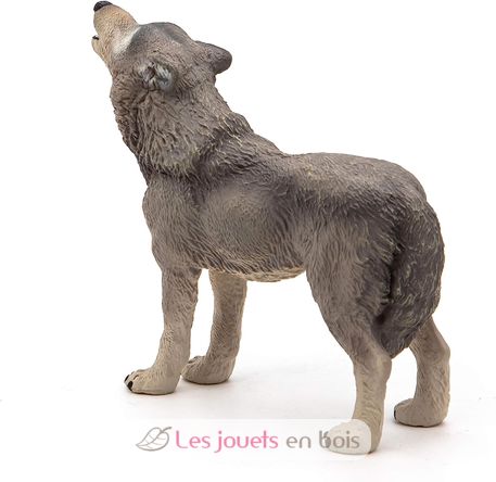 Figura de lobo aullando PA50171-4758 Papo 2