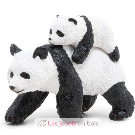 Figura Panda y su bebé PA50071-3119 Papo 1