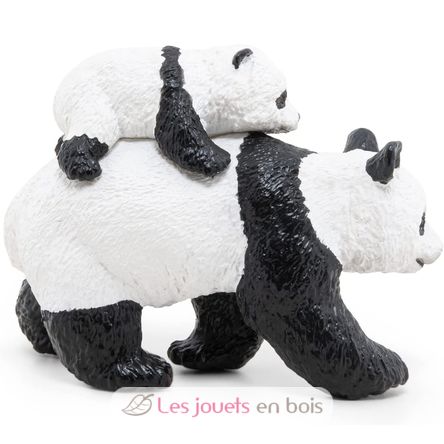 Figura Panda y su bebé PA50071-3119 Papo 2