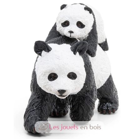 Figura Panda y su bebé PA50071-3119 Papo 4