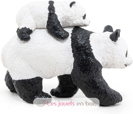 Figura Panda y su bebé PA50071-3119 Papo 2