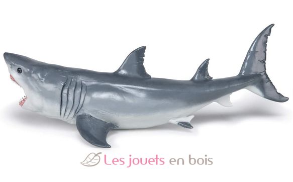 Figura prehistórica del tiburón Megalodon PA-55087 Papo 4