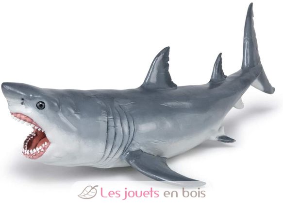 Figura prehistórica del tiburón Megalodon PA-55087 Papo 7