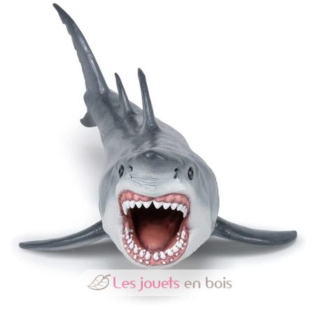 Figura prehistórica del tiburón Megalodon PA-55087 Papo 1