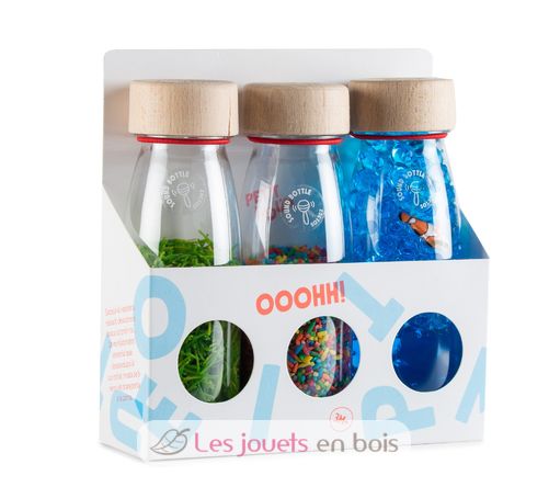 Pack de 3 botellas sensoriales Vie PB47650 Petit Boum 2