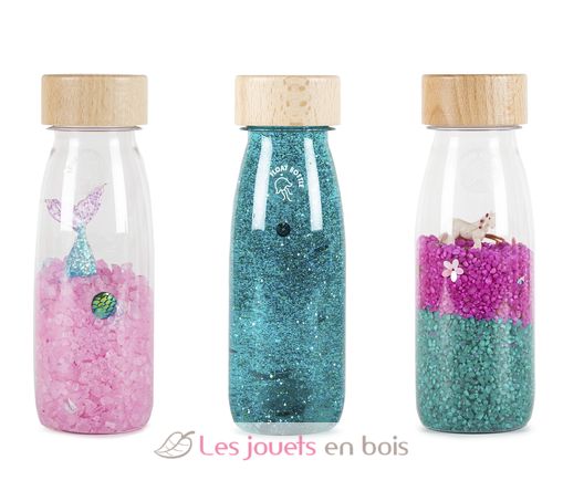 Pack de 3 botellas sensoriales Fantasy PB47672 Petit Boum 1