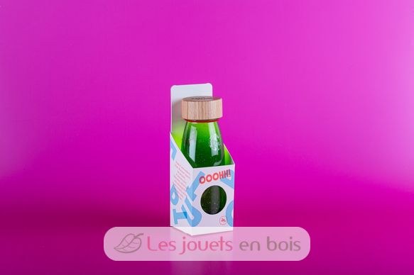 Botella sensorial Float magic verde PB47635 Petit Boum 2