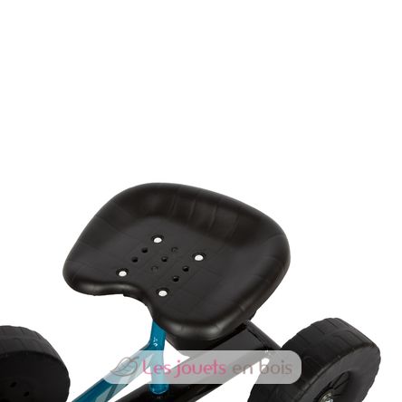 Excavadora de metal con ruedas azul LE12798 Small Foot company 6