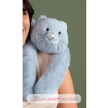 Peluche gato azul con peso 50 cm HO3480 Histoire d'Ours 2