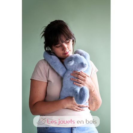 Peluche gato azul con peso 50 cm HO3480 Histoire d'Ours 4