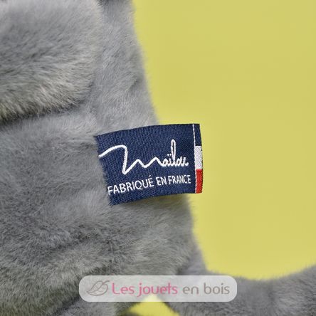 Peluche Gato Méloé 37 cm - Gris MA0261 Maïlou Tradition 3