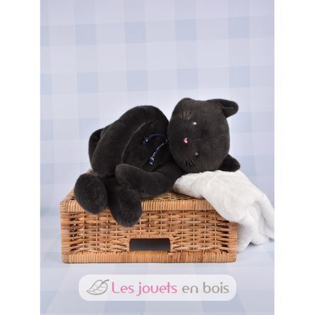 Peluche Gato Méloé 37 cm - Gris antracita MA0260 Maïlou Tradition 5