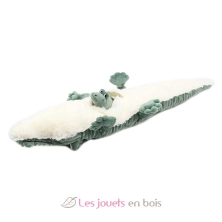 Mamá cocodrilo de peluche y su bebé DE76220 Les Déglingos 3