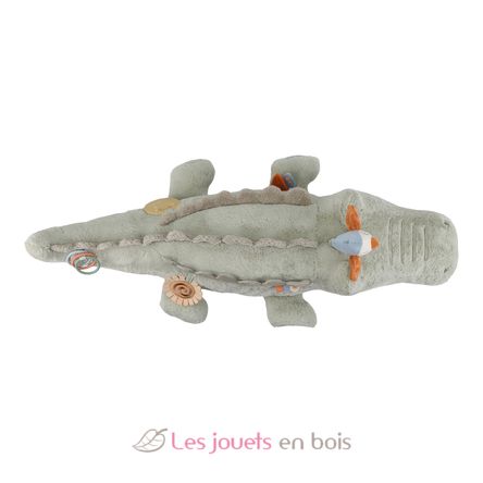 Peluche de actividad cocodrilo LD8324 Little Dutch 4