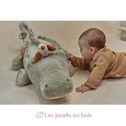 Peluche de actividad cocodrilo LD8324 Little Dutch 12