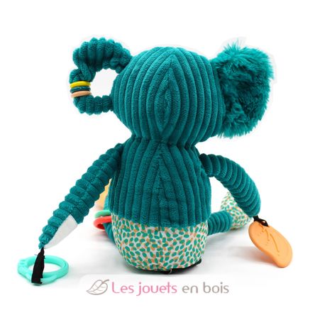 Peluche de actividad de viaje Berlingos el koala DE42137 Les Déglingos 3
