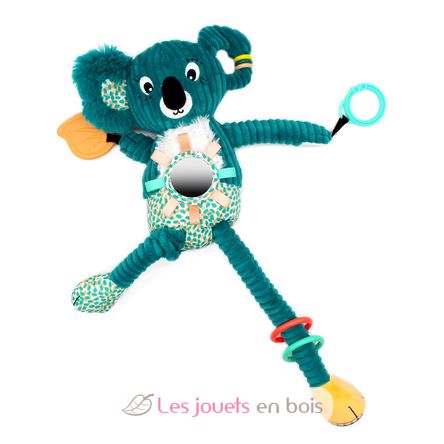 Peluche de actividad de viaje Berlingos el koala DE42137 Les Déglingos 5