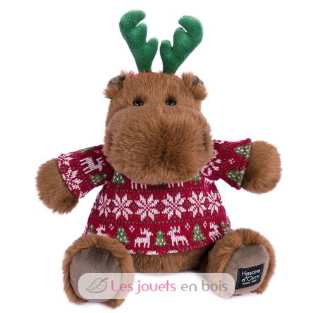 Peluche de hipopótamo Kris Cozy 20 cm HO3461 Histoire d'Ours 1