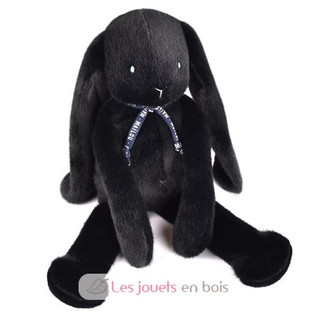 Peluche Conejo Méloé 37 cm - Negro MA0364 Maïlou Tradition 1