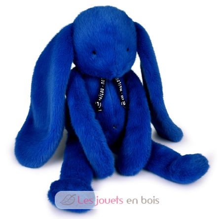 Peluche Conejo Méloé 37 cm - Azul eléctrico MA0325 Maïlou Tradition 1