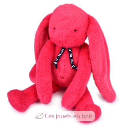 Peluche Conejo Méloé 37 cm - Rosa fucsia MA0330 Maïlou Tradition 1